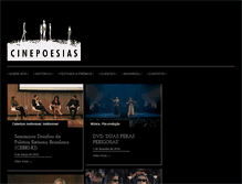 Tablet Screenshot of cinepoesias.com